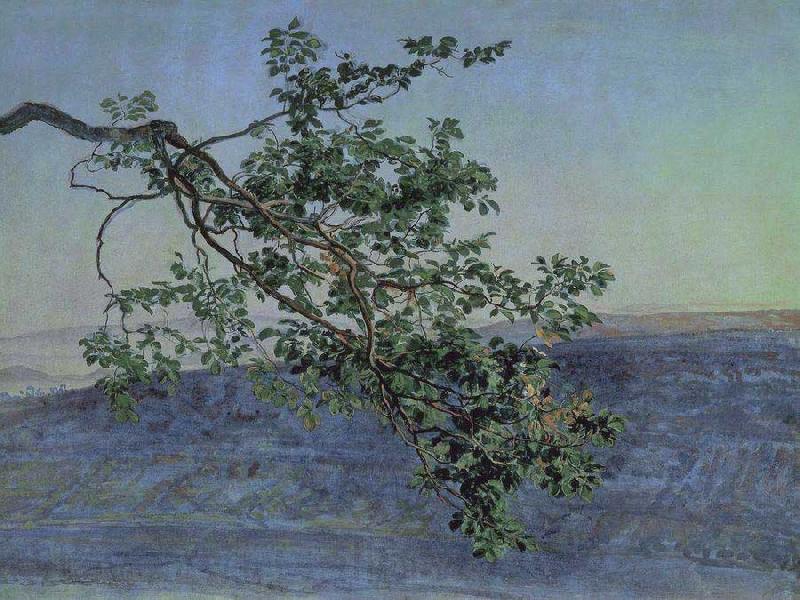 Alexander Yakovlevich GOLOVIN The Tree Branch France oil painting art